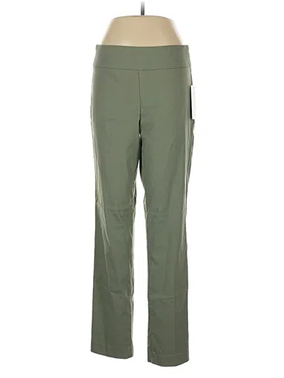 Pre-owned Gloria Vanderbilt Active Pants In Green