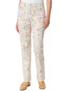 Gloria Vanderbilt Amanda Womens Light Wash High-waist Tapered Leg Jeans In Multi
