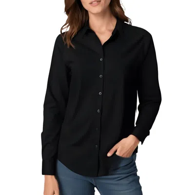 Gloria Vanderbilt Amanda Womens Collared Fitted Button-down Top