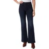 Gloria Vanderbilt Amanda Womens Denim 5 Pocket Flare Jeans In Multi