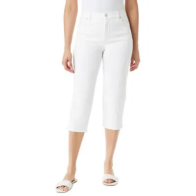 Gloria Vanderbilt Amanda Womens High Rise Straight Leg Capri Jeans