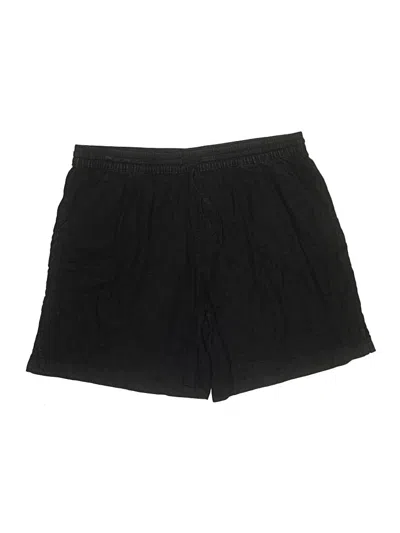 Pre-owned Gloria Vanderbilt Athletic Shorts In Black