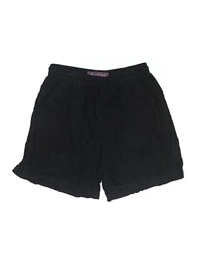 Pre-owned Gloria Vanderbilt Athletic Shorts In Black