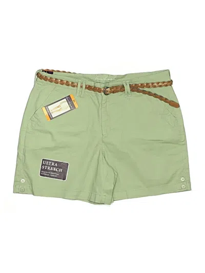 Pre-owned Gloria Vanderbilt Board Shorts In Green