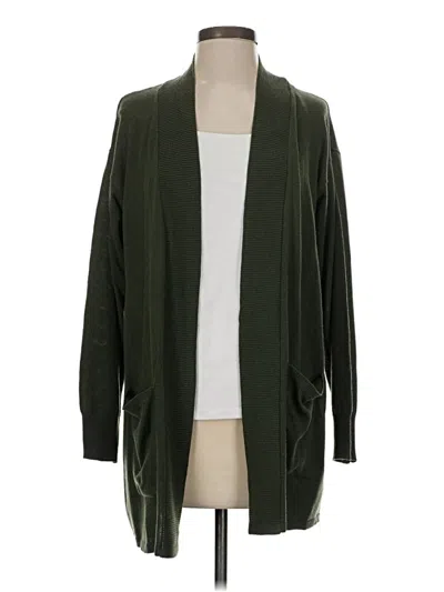 Pre-owned Gloria Vanderbilt Cardigan Sweater In Green