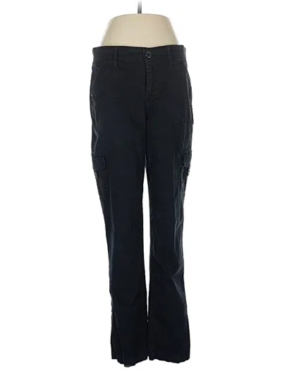Pre-owned Gloria Vanderbilt Cargo Pants In Black