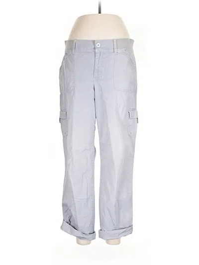 Pre-owned Gloria Vanderbilt Cargo Pants In Blue