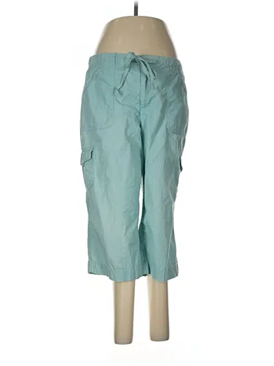 Pre-owned Gloria Vanderbilt Cargo Pants In Blue