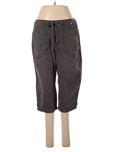 Pre-owned Gloria Vanderbilt Cargo Pants In Gray