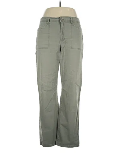 Pre-owned Gloria Vanderbilt Cargo Pants In Green