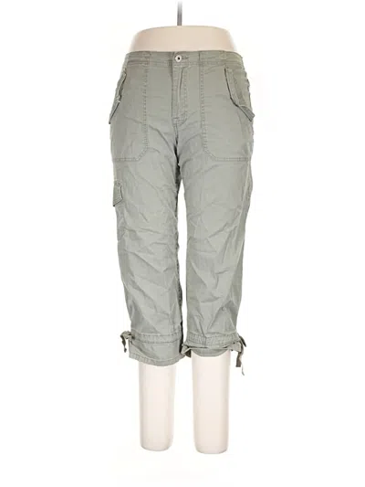 Pre-owned Gloria Vanderbilt Cargo Pants In Green