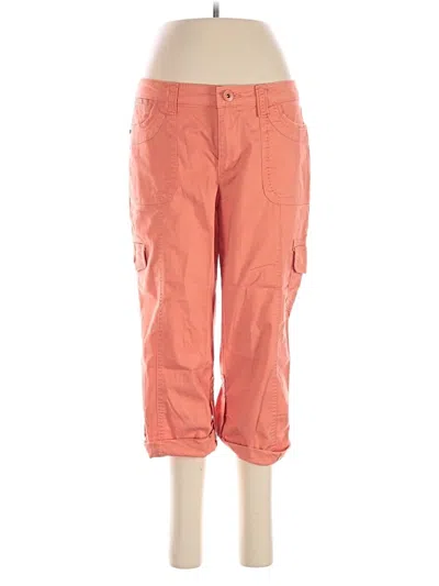 Pre-owned Gloria Vanderbilt Cargo Pants In Orange