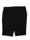 Gloria Vanderbilt Cargo Shorts In Black