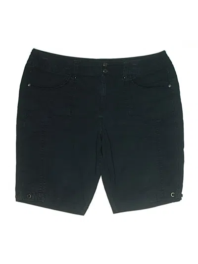 Pre-owned Gloria Vanderbilt Cargo Shorts In Blue