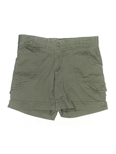 Pre-owned Gloria Vanderbilt Cargo Shorts In Green