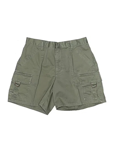 Pre-owned Gloria Vanderbilt Cargo Shorts In Green