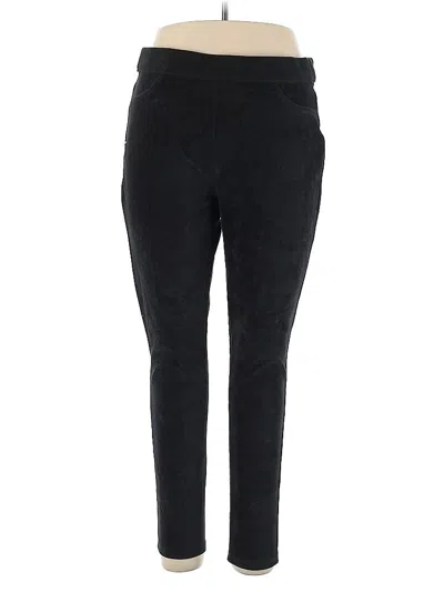 Pre-owned Gloria Vanderbilt Casual Pants In Black