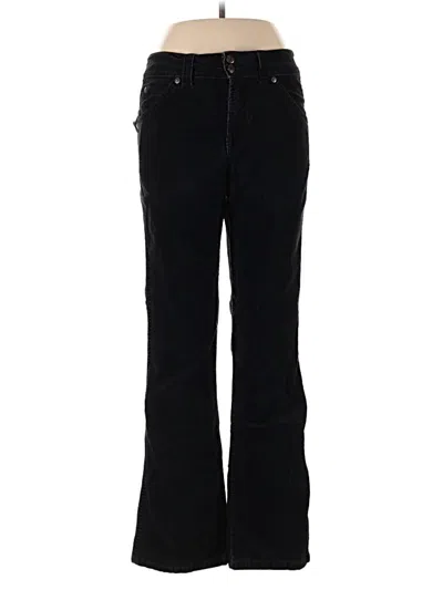 Pre-owned Gloria Vanderbilt Casual Pants In Black
