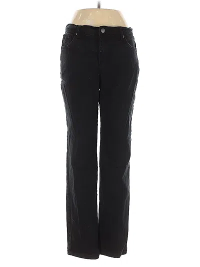 Pre-owned Gloria Vanderbilt Casual Pants In Black