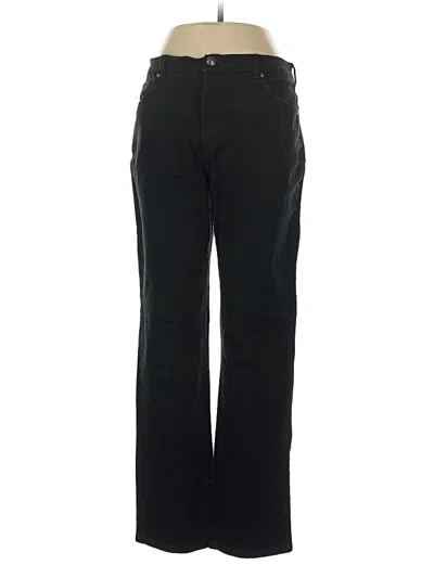 Pre-owned Gloria Vanderbilt Casual Pants In Black