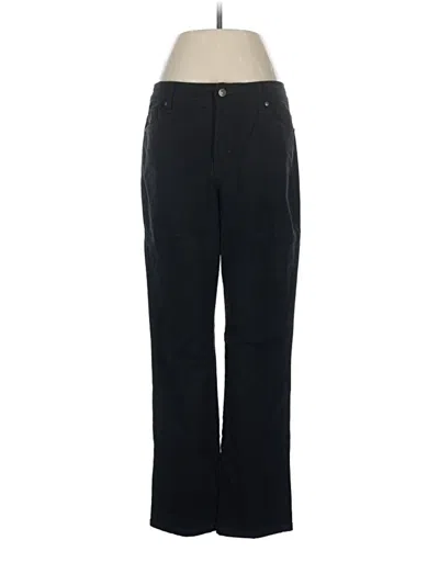 Pre-owned Gloria Vanderbilt Casual Pants In Black