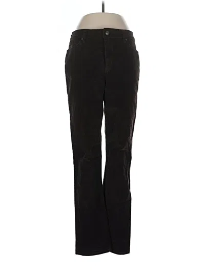 Pre-owned Gloria Vanderbilt Casual Pants In Black