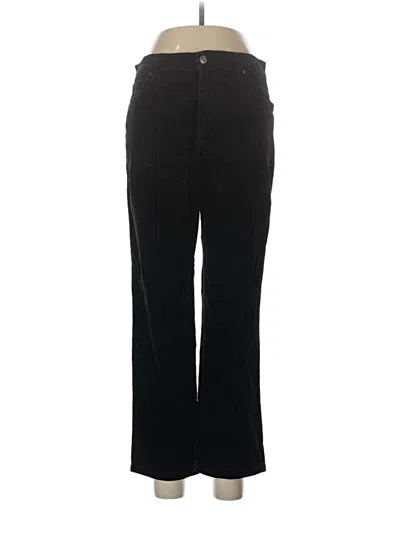 Pre-owned Gloria Vanderbilt Casual Pants In Black