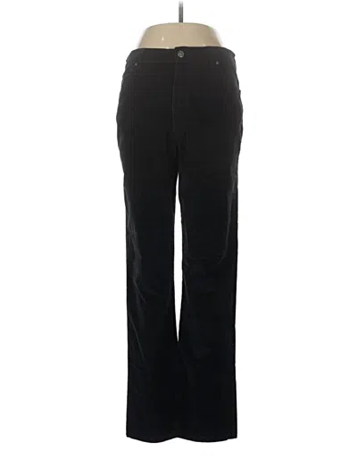 Pre-owned Gloria Vanderbilt Casual Pants In Black