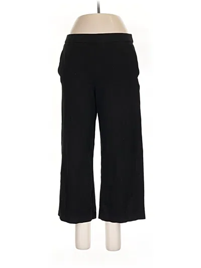 Pre-owned Gloria Vanderbilt Casual Pants In Black