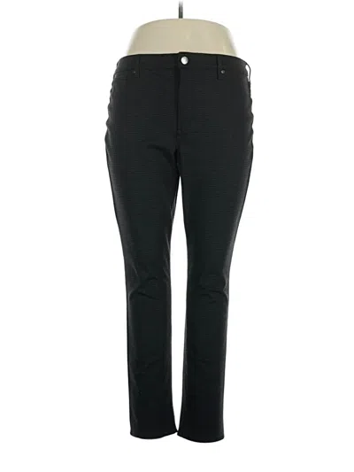 Pre-owned Gloria Vanderbilt Casual Pants In Black