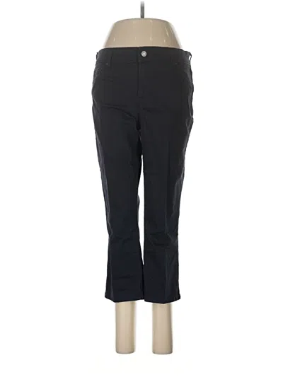 Pre-owned Gloria Vanderbilt Casual Pants In Black