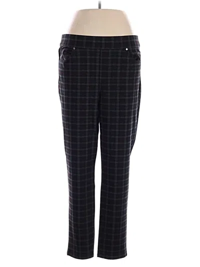 Pre-owned Gloria Vanderbilt Casual Pants In Black