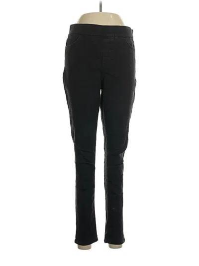 Pre-owned Gloria Vanderbilt Casual Pants In Black