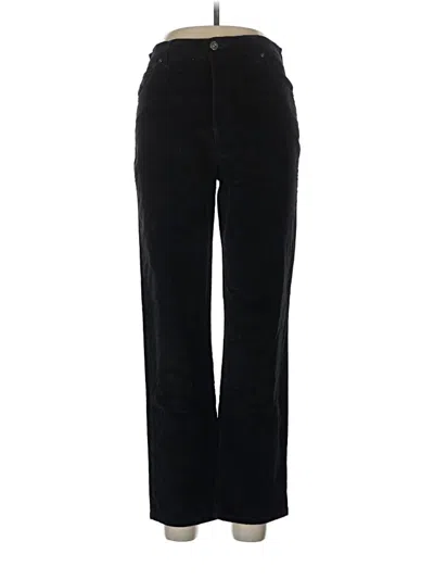 Pre-owned Gloria Vanderbilt Casual Pants In Black