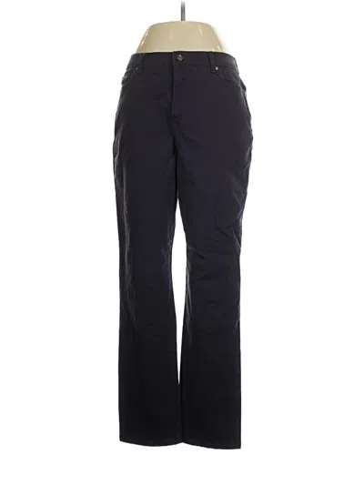 Pre-owned Gloria Vanderbilt Casual Pants In Black
