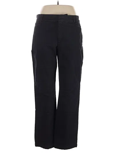 Pre-owned Gloria Vanderbilt Casual Pants In Black
