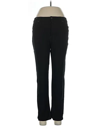 Pre-owned Gloria Vanderbilt Casual Pants In Black