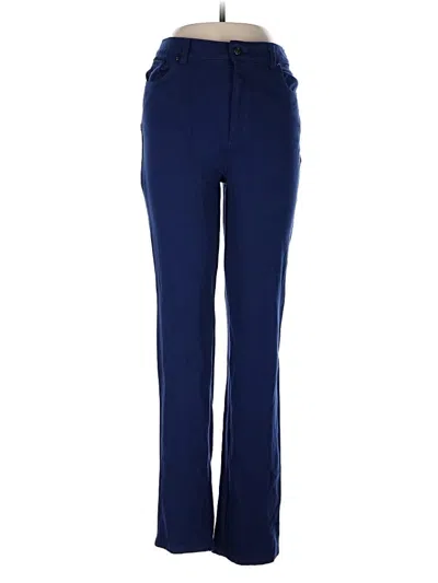 Pre-owned Gloria Vanderbilt Casual Pants In Blue