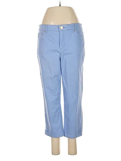 Pre-owned Gloria Vanderbilt Casual Pants In Blue