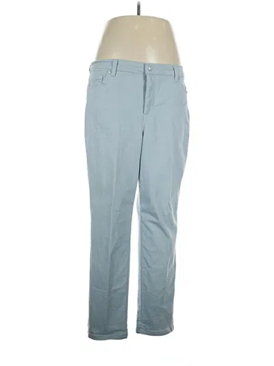 Pre-owned Gloria Vanderbilt Casual Pants In Blue