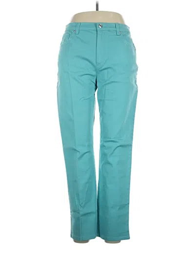 Pre-owned Gloria Vanderbilt Casual Pants In Blue