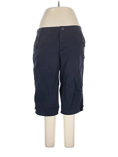 Pre-owned Gloria Vanderbilt Casual Pants In Blue