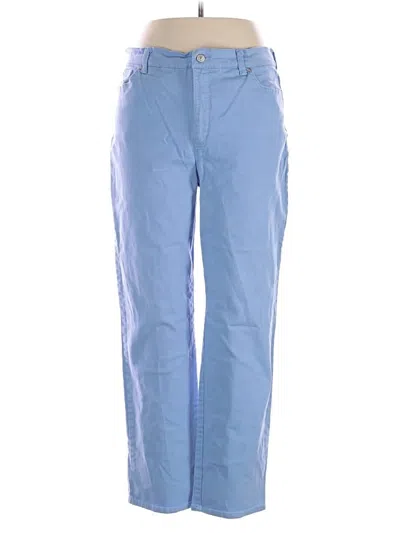 Pre-owned Gloria Vanderbilt Casual Pants In Blue