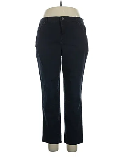 Pre-owned Gloria Vanderbilt Casual Pants In Blue
