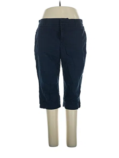 Pre-owned Gloria Vanderbilt Casual Pants In Blue