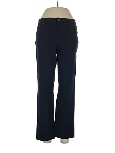 Pre-owned Gloria Vanderbilt Casual Pants In Blue