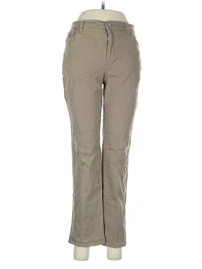 Pre-owned Gloria Vanderbilt Casual Pants In Brown