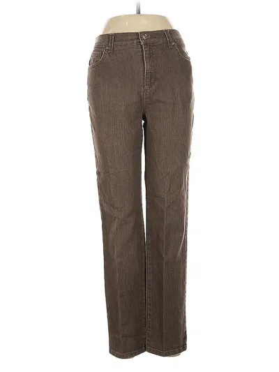 Pre-owned Gloria Vanderbilt Casual Pants In Brown