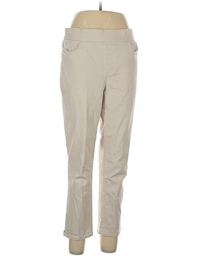 Pre-owned Gloria Vanderbilt Casual Pants In Brown