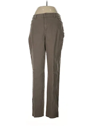 Pre-owned Gloria Vanderbilt Casual Pants In Brown
